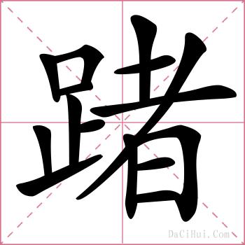 踷的解释