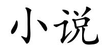 小说的解释