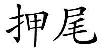 押尾的解释