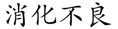 消化不良的解释