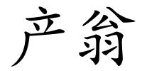 产翁的解释