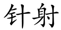 针射的解释