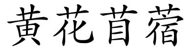 黄花苜蓿的解释
