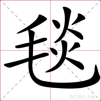 毯的解释