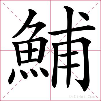 鯆的解释