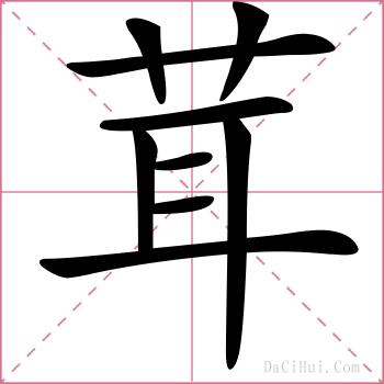 茸的解释