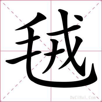 毧的解释