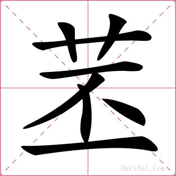 苤的解释