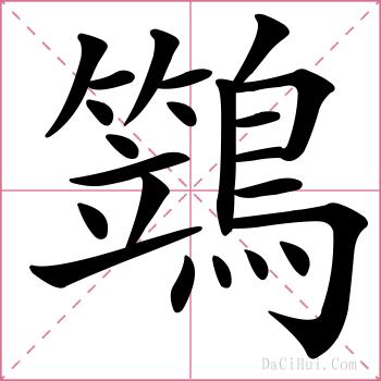 鷑的解释