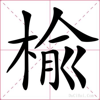 楡的解释