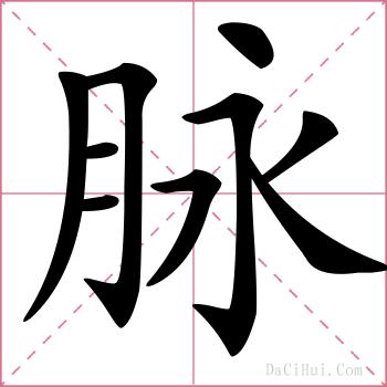 脉的解释