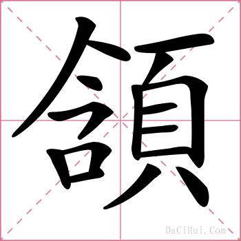 頷的解释