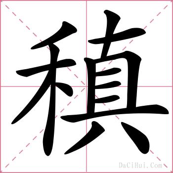 稹的解释