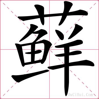 藓的解释