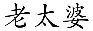老太婆的解释