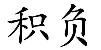 积负的解释