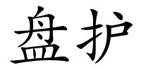 盘护的解释