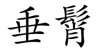 垂髾的解释
