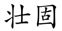 壮固的解释