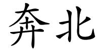 奔北的解释