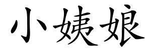 小姨娘的解释
