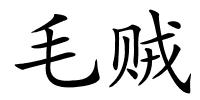 毛贼的解释