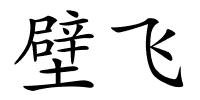 壁飞的解释