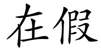 在假的解释