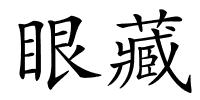眼藏的解释