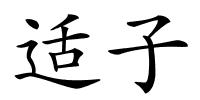 适子的解释
