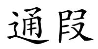 通叚的解释