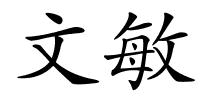 文敏的解释