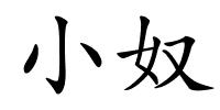 小奴的解释