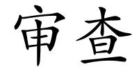 审查的解释