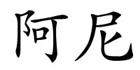 阿尼的解释