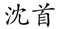 沈首的解释