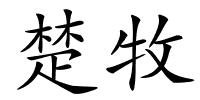 楚牧的解释