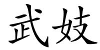 武妓的解释