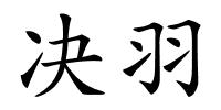 决羽的解释