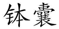 钵囊的解释