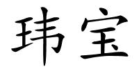 玮宝的解释