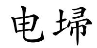 电埽的解释
