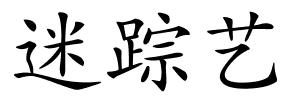 迷踪艺的解释