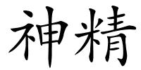 神精的解释