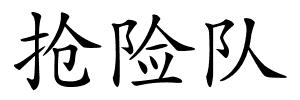 抢险队的解释