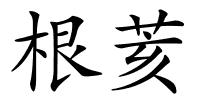 根荄的解释