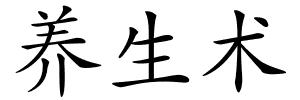 养生术的解释