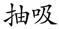 抽吸的解释
