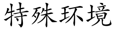 特殊环境的解释