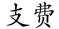 支费的解释